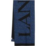 Écharpes à mailles de créateur Lanvin bleues Tailles uniques pour femme en promo 