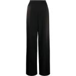 Pantalons de costume de créateur Lanvin noirs en viscose Taille XS W38 L36 pour femme 