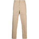 Pantalons droits de créateur Lanvin beiges Taille 3 XL W46 pour homme 
