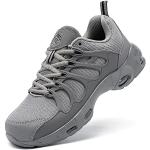 Chaussures de randonnée LARNMERN gris acier en caoutchouc légères Pointure 41,5 look fashion pour homme 
