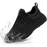 Chaussures de travail  LARNMERN noires en caoutchouc Pointure 44 look sportif pour homme en promo 