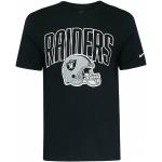 T-shirts col rond Nike Essentials noirs en coton Las Vegas Raiders à manches courtes à col rond Taille S pour homme 