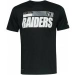 T-shirts col rond Nike Legend noirs en polyester Las Vegas Raiders à manches courtes à col rond Taille L pour homme 