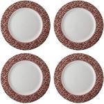 Laura Ashley Stockbridge Multi dinnerware | 4 pieces Porcelain Plates Giftset | Multi color, 27.5 x 6.0 x 27.5
