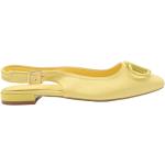 Chaussures casual Laura Biagiotti jaunes en tissu Pointure 41 look casual pour femme 