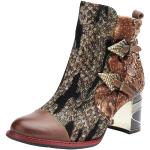 Low boots Laura Vita marron Pointure 40 look fashion pour femme en promo 