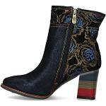 Low boots Laura Vita bleues Pointure 37 look fashion pour femme 