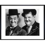 Laurel et Hardy photo encadrée