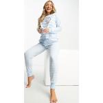 Pyjamas de créateur Ralph Lauren Lauren by Ralph Lauren bleus à rayures Taille XL classiques pour femme en promo 