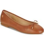 Chaussures casual de créateur Ralph Lauren marron en cuir Pointure 41 avec un talon jusqu'à 3cm look casual pour femme en promo 