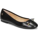 Chaussures casual de créateur Ralph Lauren noires en cuir Pointure 37 avec un talon jusqu'à 3cm look casual pour femme en promo 