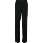 Pantalons taille haute de créateur Ralph Lauren noirs pour femme en promo 