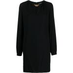 Robes de créateur Ralph Lauren noires à manches longues éco-responsable à manches longues à col en V Taille XS pour femme 