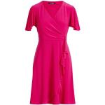 Robes courtes de créateur Ralph Lauren rose fushia en polyester courtes à manches courtes Taille XXS pour femme en promo 