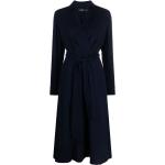 Robes de créateur Ralph Lauren bleu marine à manches longues à manches longues à col en V Taille XS pour femme 