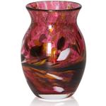 Vases en verre rouge rubis de 13 cm 