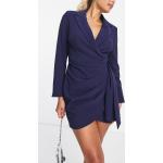 Robes Lavish Alice bleu marine à manches longues à manches longues Taille XS classiques pour femme en promo 