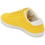 Chaussures multisport Le Coq sportif jaune en toile Pointure 35 look fashion pour enfant 