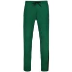 Pantalons Le Coq sportif Tech vert foncé tapered Taille M look sportif pour homme 