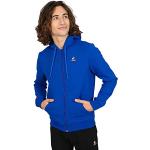 Sweats Le Coq sportif bleus à capuche Taille XS look sportif pour homme 
