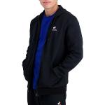 Sweats zippés Le Coq sportif noirs à capuche Taille XL look sportif en promo 