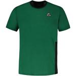 T-shirts Le Coq sportif verts en jersey à manches courtes à manches courtes Taille M look sportif 