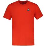 T-shirts Le Coq sportif rouges à manches courtes à manches courtes Taille XL look sportif pour homme 