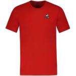 T-shirts Le Coq sportif rouges Taille XXL look sportif pour homme 
