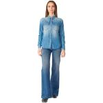 Chemises en jean Le Temps des Cerises bleus clairs à manches longues Taille XS classiques pour femme 