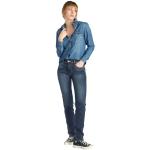 Chemises en jean Le Temps des Cerises bleues à manches longues Taille S classiques pour femme 