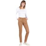 Pantalons taille haute Le Temps des Cerises blancs look fashion pour femme 