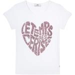 T-shirts à manches courtes Le Temps des Cerises blancs Taille 14 ans look fashion pour fille de la boutique en ligne Amazon.fr 