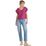 T-shirts col V Le Temps des Cerises roses à manches courtes à col en V Taille M look fashion pour femme 