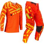 Maillots moto-cross Leatt orange en jersey Taille XL 
