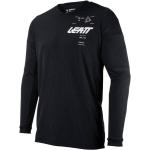 T-shirts Leatt noirs en fil filet Taille 3 XL en promo 