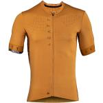Maillots de cyclisme orange en jersey Taille L 