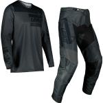 Pantalons classiques Leatt gris foncé en jersey Taille XS 