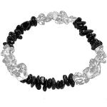 Bracelets tourmaline noirs en cristal look fashion pour femme 