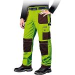 Pantalons de travail vert émeraude look fashion 