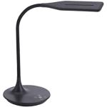LED Lampe de table flexible avec variateur tactile 5 W 600 lm 2700-600 K Noir