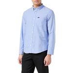 Lee Button Down Chemises Homme, Washed Blue (GLD 001), L