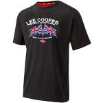 T-shirts Lee Cooper noirs à manches courtes à manches courtes Taille L classiques pour homme 