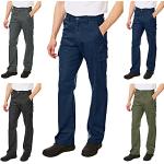 Pantalons classiques Lee Cooper bleu marine Taille XL W32 L31 look fashion 