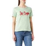 Lee Cooper Summer Logo Tee T-Shirt, Vert (Menthe), L Femme