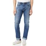 Jeans slim Lee marron en cuir W30 look fashion pour homme en promo 