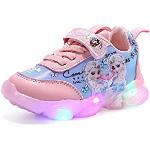 Baskets roses lumineuses lumineuses Pointure 31 look fashion pour fille 