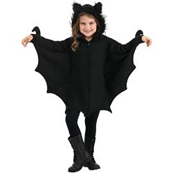Leg Avenue- Kids Cozy Bat Costumes, C4910001001, Noir, Small (110-116)