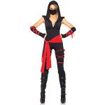 Leg Avenue Ninja Adult Sized Costumes, Rouge, S Femme