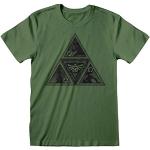 T-shirts col rond vert foncé Nintendo à col rond Taille XXL look fashion pour homme 