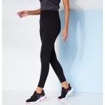 Leggings fantaisie noirs en coton Taille XS pour femme en promo 